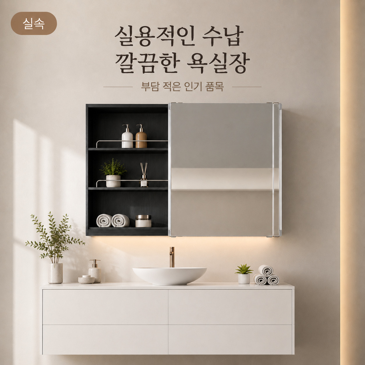 욕실장 교체